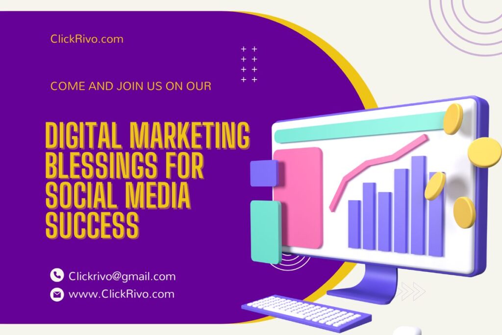 Digital Marketing Blessings for Social Media Success