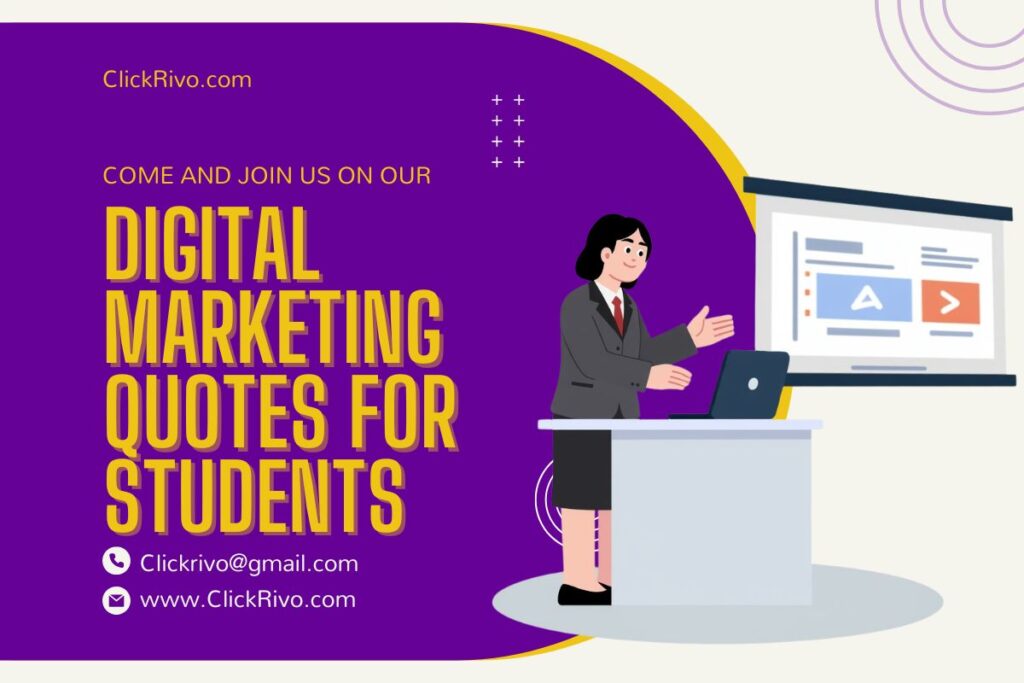 Digital Marketing Quotes For Students