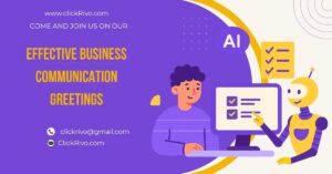 Effective Business Communication Greetings