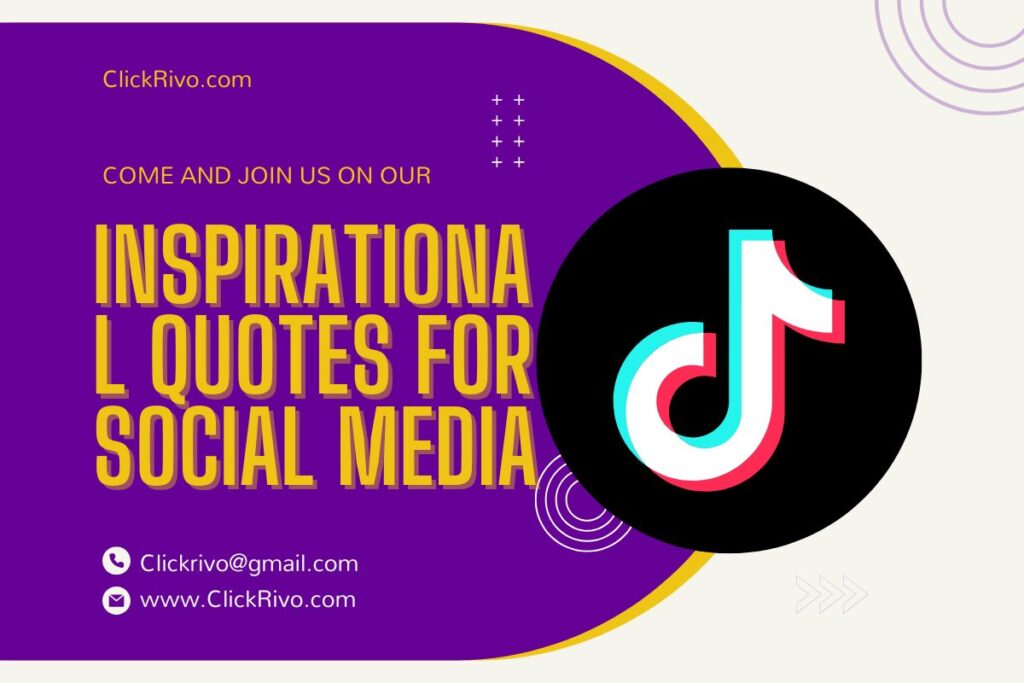 Inspirational Quotes for Social Media
