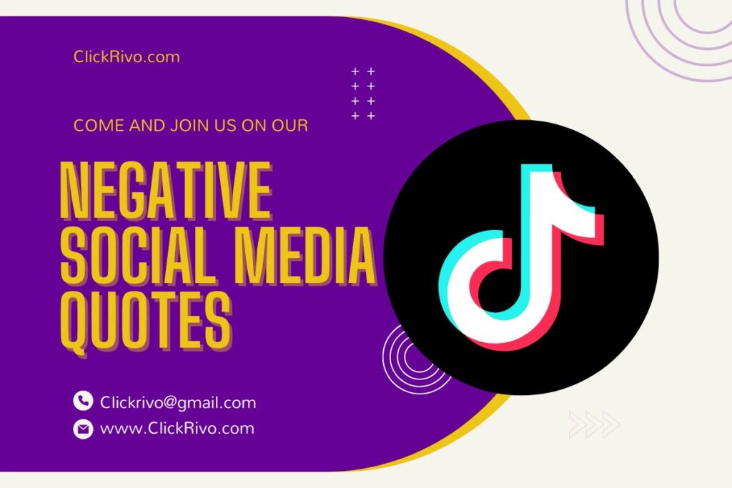 Negative Social Media Quotes