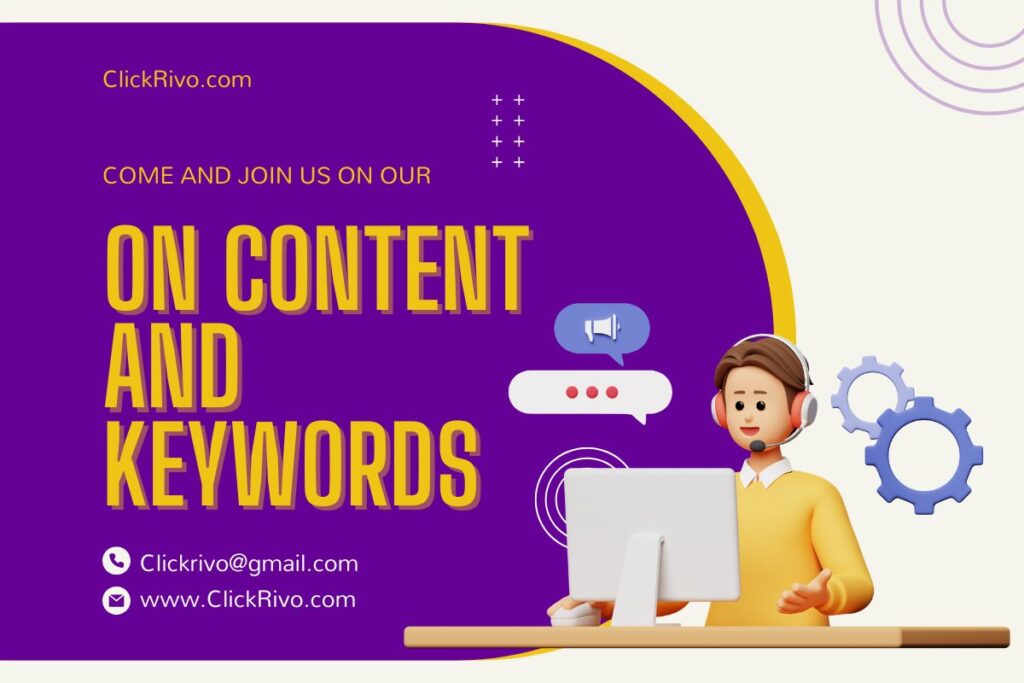 On Content and Keywords